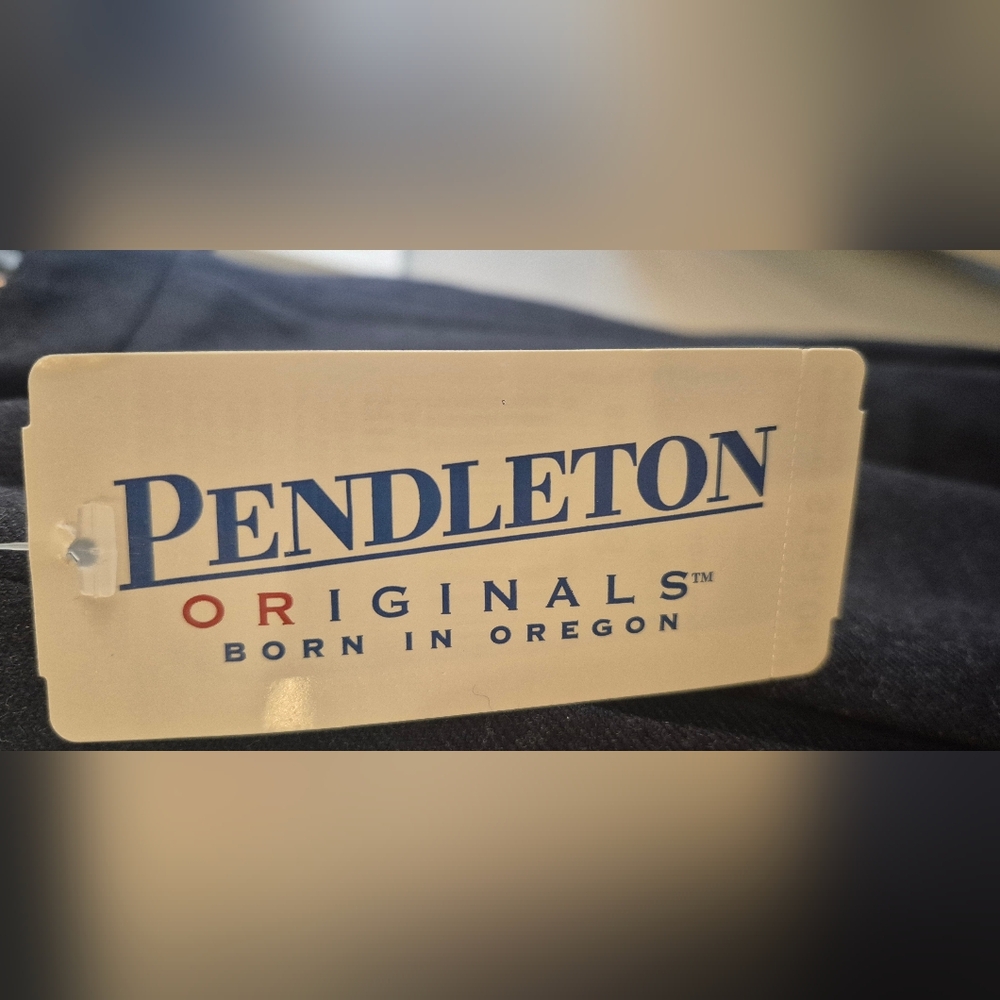 RARE Vintage Pendleton ORIGINALS TAG Wool Pants Women 100% Virgin Wool USA Made - Picture 4 of 6